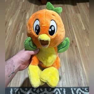 Vintage Disney Orange Bird Plush Toy Sented Orange